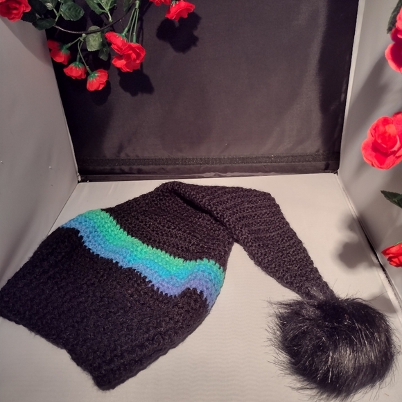 Adult Long Tail Hat - Picture 2 of 2